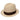 Dobbs Parker Center Dent Milan Straw Fedora in Sand