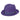 Dobbs Parker Center Dent Milan Straw Fedora in Purple