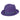 Dobbs Parker Center Dent Milan Straw Fedora in Purple #color_ Purple