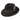 Dobbs Prescott Wool and Fur Felt Fedora in Black