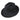 Dobbs Regalis B Center Dent Wool Felt Fedora in Black #color_ Black