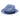 Dobbs Rosebud Milan Straw Fedora in Periwinkle