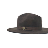 Dobbs Shade Wool Felt Pinch Front Wide Brim Fedora