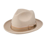 Dobbs Side Eye (Fur) Fur Felt Blend Fedora in Silverbelly