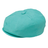 Dobbs Wellington Linen Ivy Cap in Caribbean
