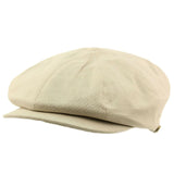 Dobbs Wellington Linen Ivy Cap in Natural