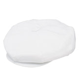Dobbs Wellington Linen Ivy Cap in White