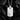 Beveled Tag Pendant - Silver — view 3