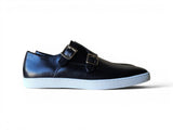 Double Monk Strap Leather Sneaker
