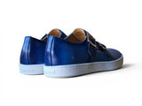 Double Monk Strap Leather Sneaker
