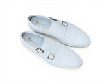 Double Monk Strap Leather Sneaker