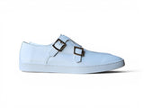Double Monk Strap Leather Sneaker