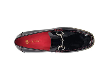Carrucci Shoes Horse Bit Loafer Lug Sole