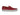Embossed Leather Strap Linen Sneaker