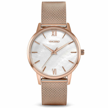 Eros Mesh Petite - Rose + White Pearl