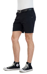 Everyday Stretch Shorts with a Comfortable Built-In Liner - Business Casual Style- Black