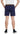 Everyday Stretch Shorts with a Comfortable Built-In Liner- Denim Style- Navy
