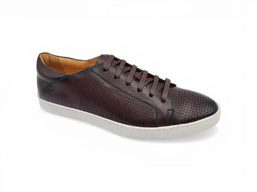 Carrucci Shoes Fashion Lace-up Leather Sneaker