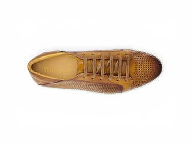 Carrucci Shoes Fashion Lace-up Leather Sneaker