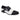 Giorgio Venturi 6880 Leather Cap Toe Lace Up Brogue Dress Shoes in Black / White #color_ Black / White