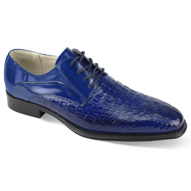 Giovanni Mason Genuine Leather Oxford in Cobalt