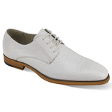 Giovanni Mason Genuine Leather Oxford in White