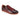 Giovanni Porter Genuine Leather Dress Casual Sneakers in Burgundy