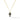 Stone Cross (Large) - 14K Gold Onyx