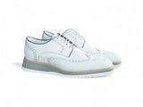 Carrucci Shoes Gorgeous Lace-Up Oxford Dress Shoe in White