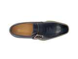 Carrucci Shoes Patent Leather Monkstrap Slip-On