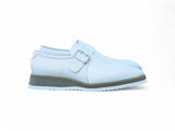 Carrucci Shoes Patent Leather Monkstrap Slip-On