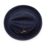 Montique Kingpin Red Bottom Wool Fedora
