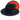 Montique Imperial Wide Brim Wool Red Bottom Fedora in Black Red