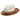 Montique Malik Straw Color Block Fedora in Cognac