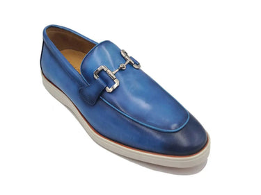 Carrucci Shoes Horsebit Loafer Sporty Sole Brown