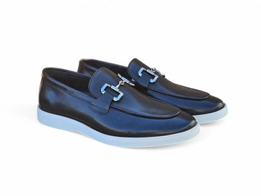 Carrucci Shoes Horsebit Loafer Sporty Sole Brown in Black