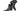 Paul Parkman Men's Black Floater Leather Side Zipper Boots