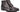 Paul Parkman Men's Gray & Black Hand-Painted Cap Toe Boots