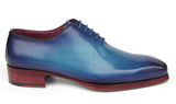 Paul Parkman Goodyear Welted Wholecut Oxfords Blue & Turquoise