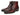 Paul Parkman Men's Bordeaux Burnished Leather Goodyear Welted Wingtip Boots