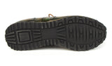 Paul Parkman Men's Olive Green Hand-Painted Sneakers