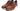 Paul Parkman Men's Brown Hand-Painted Woven Leather Sneakers