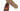 Paul Parkman Men's Brown Hand-Painted Woven Leather Sneakers