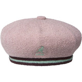 Kangol 2-Tone Bermuda Jax Women's Beret in Dusty Rose