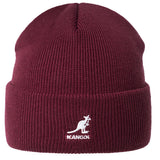 Kangol Acrylic Pull On Double Branded Beanie in Red Velvet OSFM