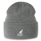 Kangol Acrylic Pull On Double Branded Beanie in Dark Flannel OSFM