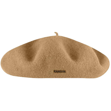 Kangol Anglobasque Wool Beret in Camel