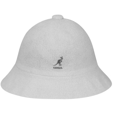 Kangol Bermuda Casual Bucket Hat in White #color_ White