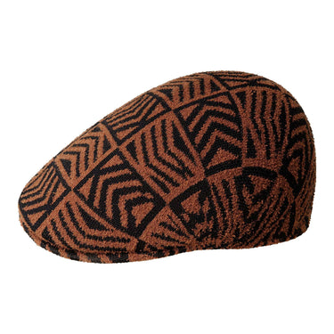 Kangol Bermuda Network 507 Ivy Cap in Mahogany / Black
