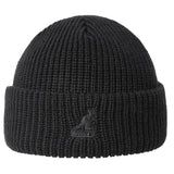 Kangol Cardinal 2-way Beanie Double Branded Beanie in Black OSFM